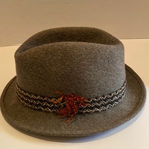 Vintage Mens Fedora Penney’s size 6 3/4 Brown